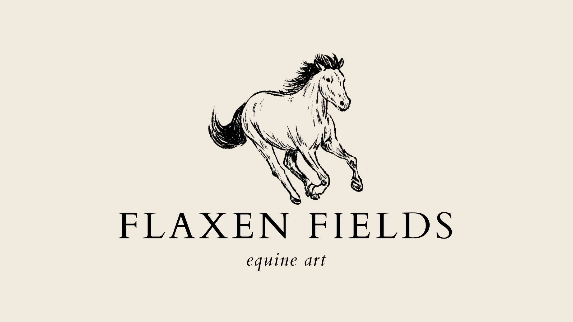 Flaxen Fields — Equine Art